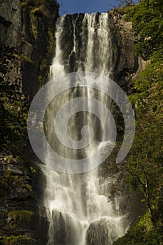 Pistyll Rhaeadr Waterfall Ã¢â¬â High waterfall in wales, United Kingdom